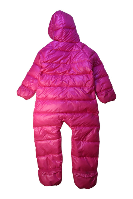 A Pink Snowsuits from Patagonia in size 2T for girl. (Back View)