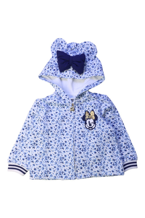 A Blue Lightweight Jackets from Original Marines in size 6-12M for girl. (Front View)