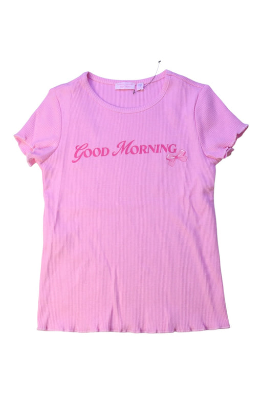 A Pink Short Sleeve T Shirts from Original Marines in size 2T for girl. (Front View)