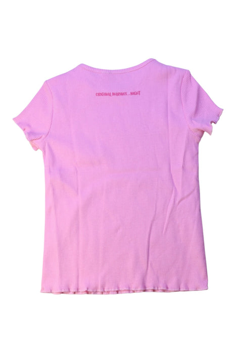 A Pink Short Sleeve T Shirts from Original Marines in size 2T for girl. (Back View)