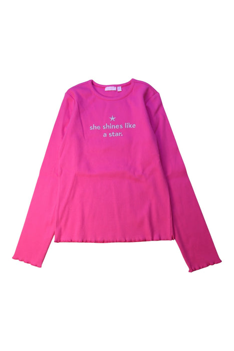 A Pink Long Sleeve Tops from Original Marines in size 7Y for girl. (Front View)