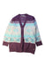 A Purple Cardigans from Original Marines in size 5T for girl. (Front View)