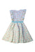 A Multicolour Sleeveless Dresses from Original Marines in size 5T for girl. (Back View)