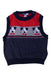 A Navy Sweater Vests from Original Marines in size 6-12M for boy. (Front View)
