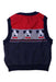 A Navy Sweater Vests from Original Marines in size 6-12M for boy. (Back View)