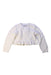 A White Knit Sweaters from Original Marines in size 6-12M for girl. (Front View)