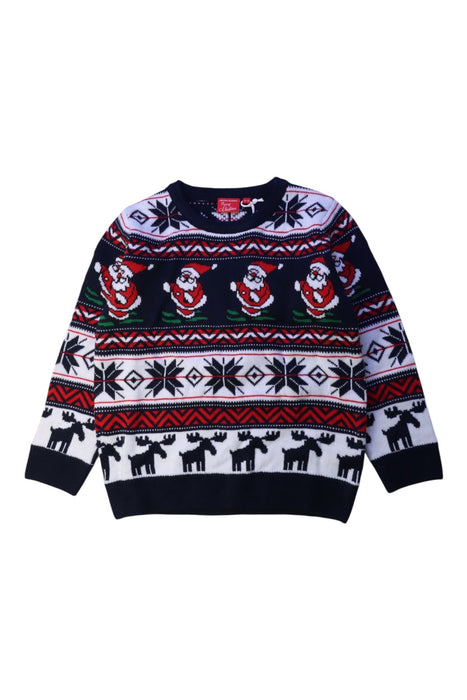 A Navy Crewneck Sweatshirts from Original Marines in size 5T for boy. (Front View)