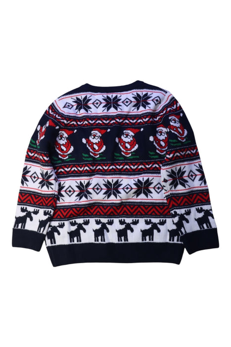 A Navy Crewneck Sweatshirts from Original Marines in size 5T for boy. (Back View)