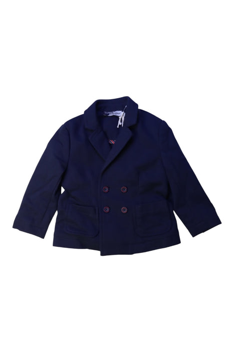 A Navy Blazers from Original Marines in size 6-12M for boy. (Front View)