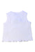 A White Sleeveless Tops from Original Marines in size 3-6M for girl. (Back View)