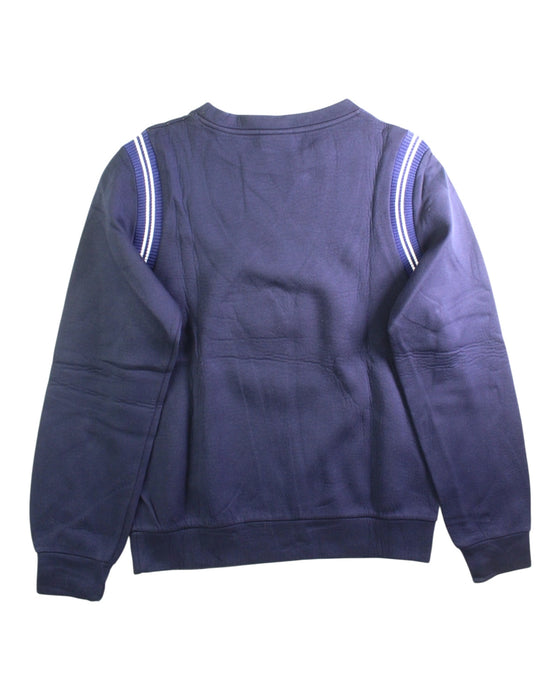 A Blue Crewneck Sweatshirts from Fendi in size 12Y for boy. (Back View)
