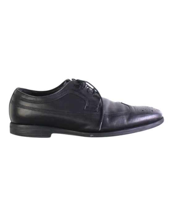A Black Dress Shoes from Josef Seibel in size 14Y for boy. (Front View)