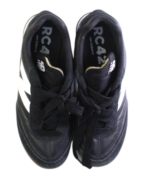 A Black Sneakers from New Balance in size 12Y for neutral. (Back View)