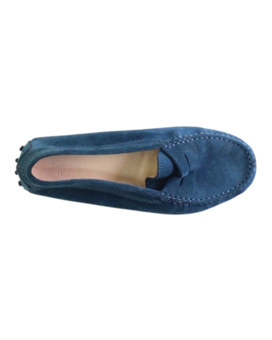 A Blue Loafers & Moccasins from Tod’s in size 10Y for boy. (Front View)