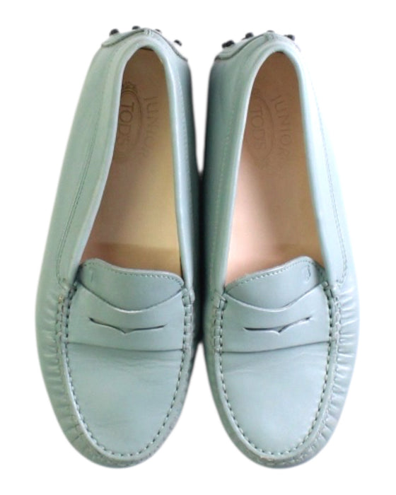 A White Loafers & Moccasins from Tod’s in size 10Y for boy. (Back View)