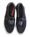 A Black Slip Ons from Kenzo in size 10Y for boy. (Back View)