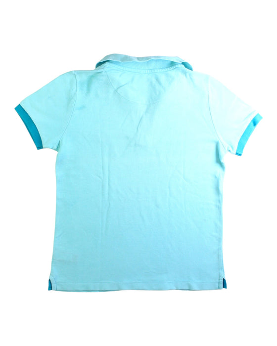 A Blue Short Sleeve Polos from Vilebrequin in size 10Y for boy. (Back View)