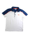 A White Short Sleeve Polos from Boss in size 8Y for boy. (Front View)