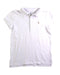 A White Short Sleeve Polos from Polo Ralph Lauren in size 8Y for girl. (Front View)