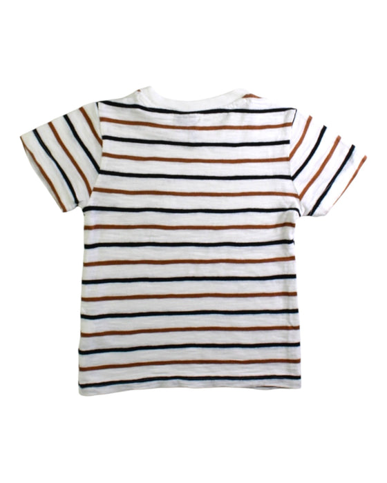 A White Short Sleeve T Shirts from Janie & Jack in size 2T for boy. (Back View)