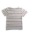 A White Short Sleeve T Shirts from Janie & Jack in size 2T for boy. (Back View)