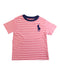 A Red Short Sleeve T Shirts from Polo Ralph Lauren in size 5T for boy. (Front View)