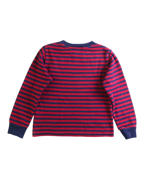 A Red Long Sleeve Tops from Polo Ralph Lauren in size 3T for boy. (Back View)