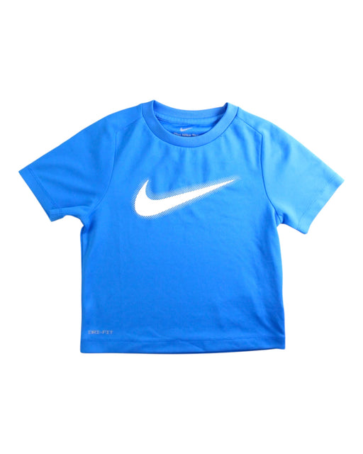 A Blue Short Sleeve T Shirts from Nike in size 5T for boy. (Front View)