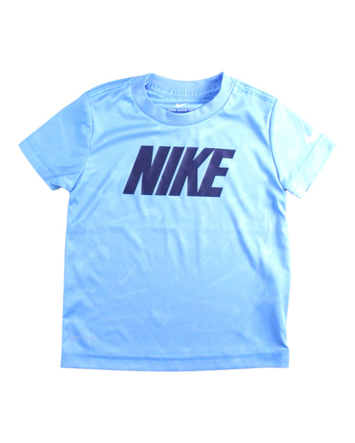 A Blue Short Sleeve T Shirts from Nike in size 3T for boy. (Front View)