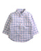 A White Long Sleeve Shirts from Janie & Jack in size 3-6M for boy. (Front View)