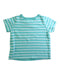 A Teal Short Sleeve T Shirts from Hanna Andersson in size 12-18M for boy. (Back View)