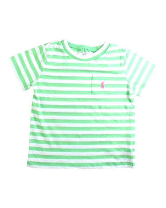 A Green Short Sleeve T Shirts from Ralph Lauren in size 12-18M for neutral. (Front View)