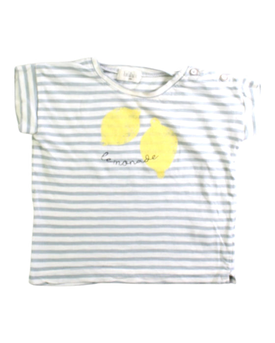 A Blue Short Sleeve T Shirts from Buho in size 12-18M for boy. (Front View)