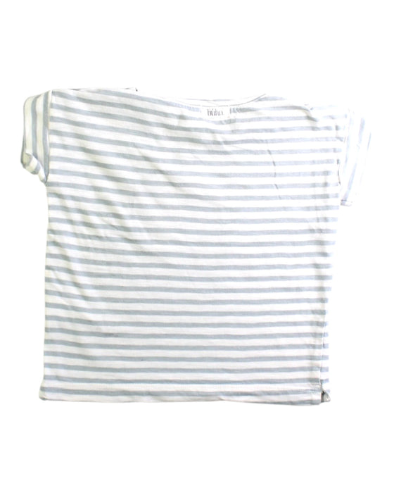 A Blue Short Sleeve T Shirts from Buho in size 12-18M for boy. (Back View)