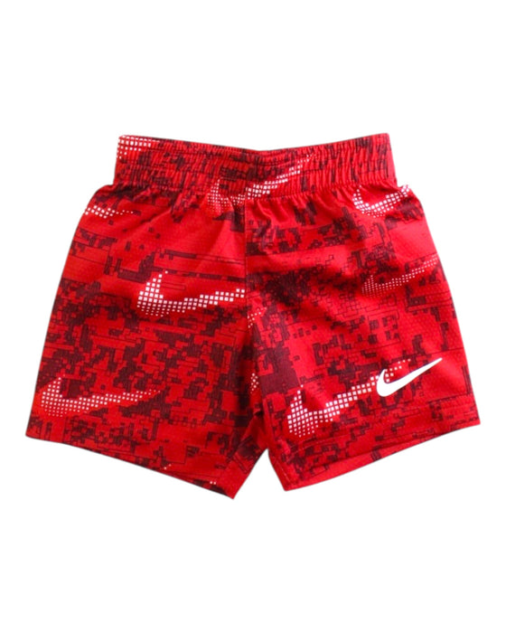 A Red Shorts from Nike in size 2T for boy. (Front View)