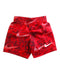 A Red Shorts from Nike in size 2T for boy. (Front View)