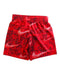 A Red Shorts from Nike in size 2T for boy. (Back View)