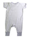 A Grey Short Sleeve Rompers from Hanna Andersson in size 3-6M for boy. (Back View)