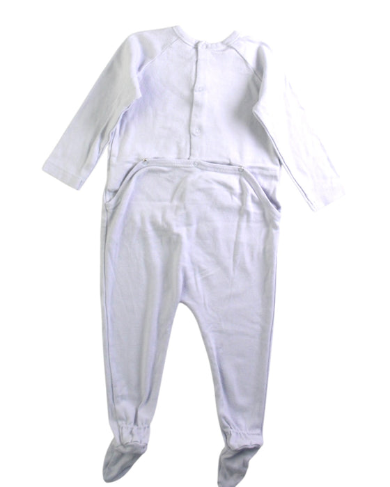 A White Onesies from Bonpoint in size 3-6M for boy. (Back View)