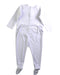 A White Onesies from Bonpoint in size 3-6M for boy. (Back View)