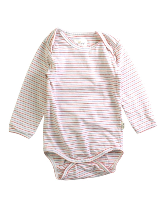 A Pink Long Sleeve Bodysuits from Konges Sløjd in size 6-12M for neutral. (Front View)