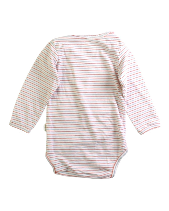 A Pink Long Sleeve Bodysuits from Konges Sløjd in size 6-12M for neutral. (Back View)