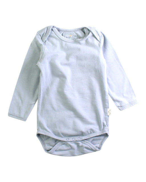 A Blue Long Sleeve Bodysuits from Konges Sløjd in size 6-12M for neutral. (Front View)