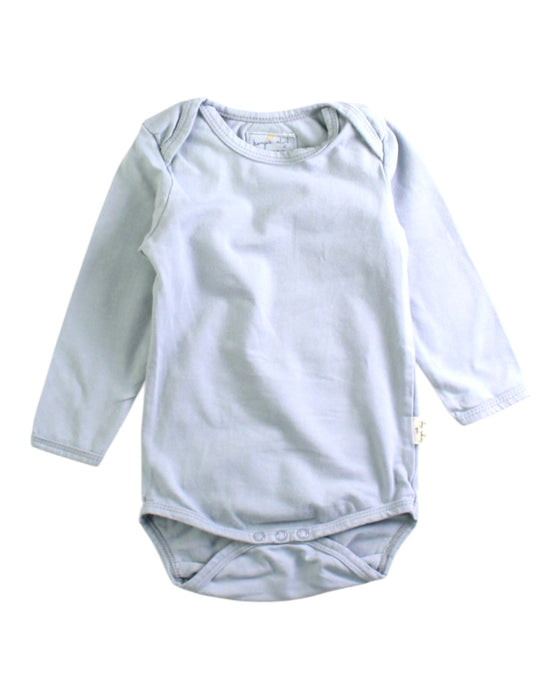 A Blue Long Sleeve Bodysuits from Konges Sløjd in size 6-12M for neutral. (Front View)