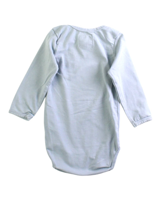 A Blue Long Sleeve Bodysuits from Konges Sløjd in size 6-12M for neutral. (Back View)
