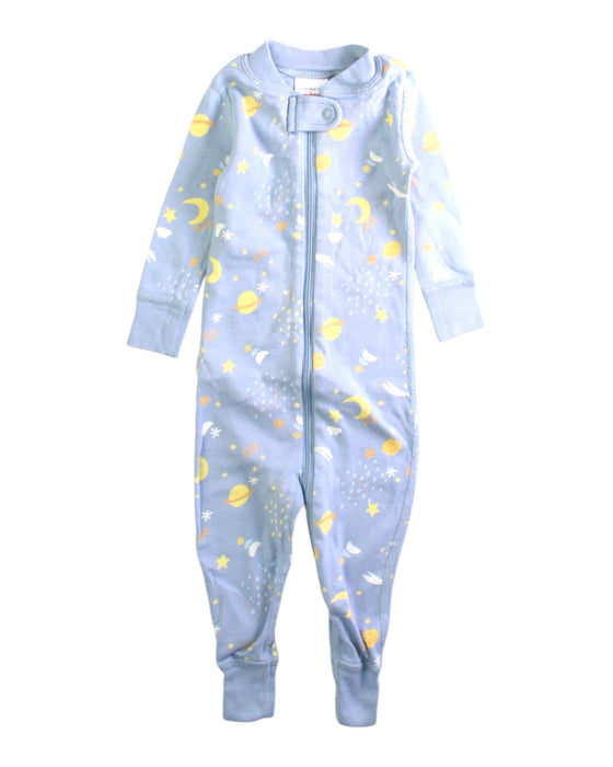 A Blue Onesies from Hanna Andersson in size 6-12M for boy. (Front View)