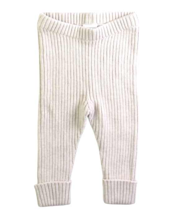 A Ivory Leggings from Hanna Andersson in size 6-12M for neutral. (Front View)