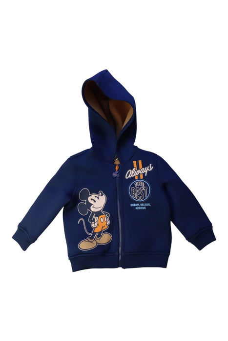 A Blue Hooded Sweatshirts from Original Marines in size 6-12M for boy. (Front View)