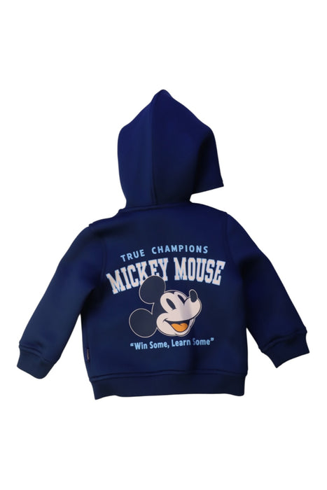 A Blue Hooded Sweatshirts from Original Marines in size 6-12M for boy. (Back View)
