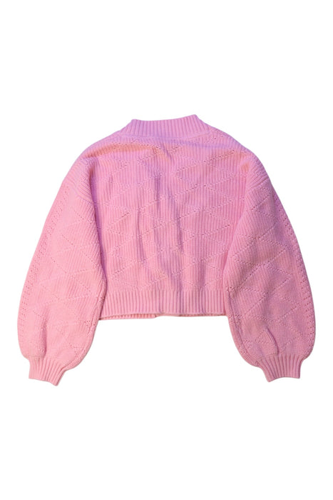 A Pink Cardigans from Original Marines in size 5T for girl. (Back View)